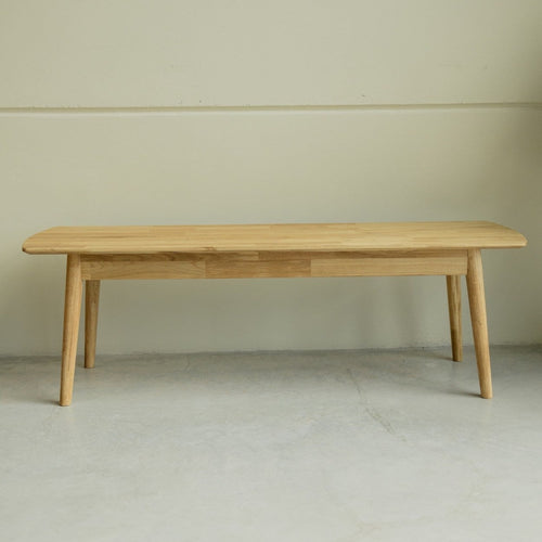 NordicStory Banco de madera maciza sostenible de roble