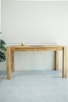 NordicStory Mesa escritorio grande de madera maciza de roble 