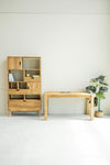  NordicStory Mesa escritorio de madera maciza de roble ROYAL