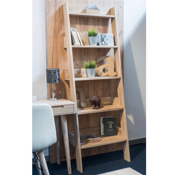 NordicStory Estanteria Libreria de madera maciza de roble