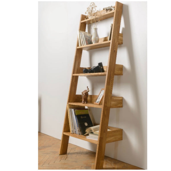 NordicStory Estanteria Libreria de madera maciza de roble