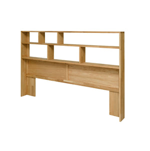 NordicStory Cama con almacenaje de madera maciza de roble Sofia 7