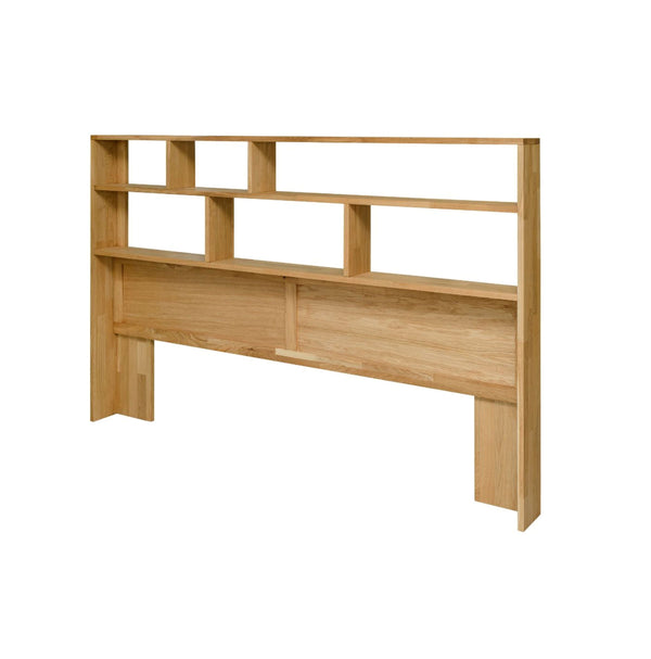NordicStory Cama con almacenaje de madera maciza de roble Sofia 7