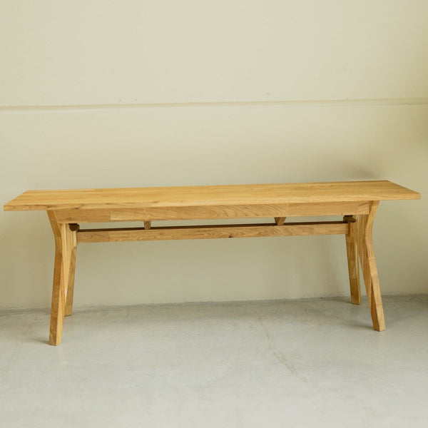  NordicStory Banco de madera maciza de roble