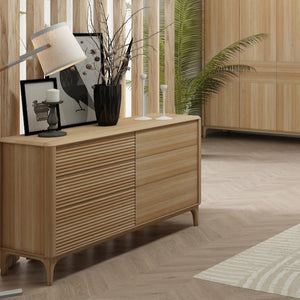 NordicStory Comoda de madera maciza roble Oxford 6.2 NordicStory