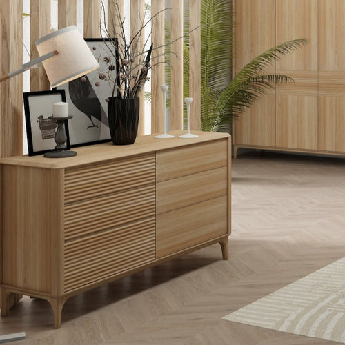 NordicStory Comoda de madera maciza roble Oxford 6.2 NordicStory