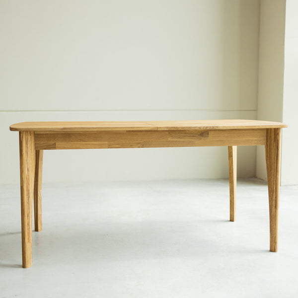  NordicStory Mesa extensible de comedor de madera maciza de roble sostenible