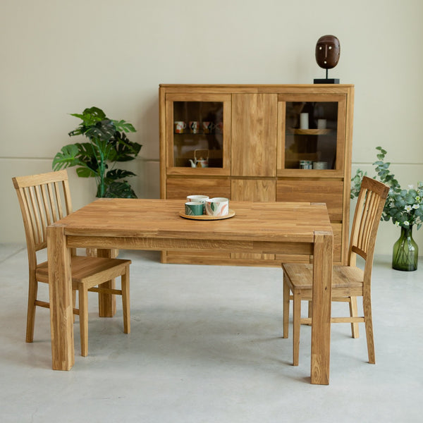  Mesa de comedor extensible de madera parroquial : Hogar y Cocina