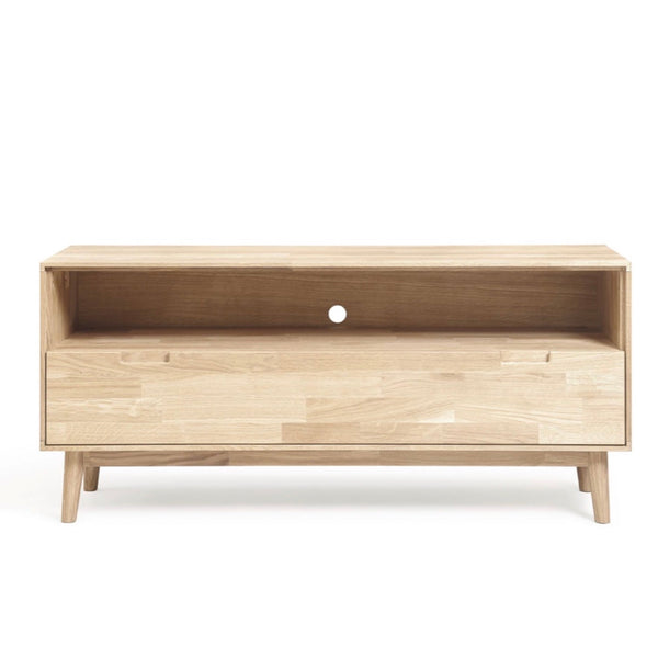 Mueble de TV de madera maciza de roble Escandi 2 Roble.Store NordicStory