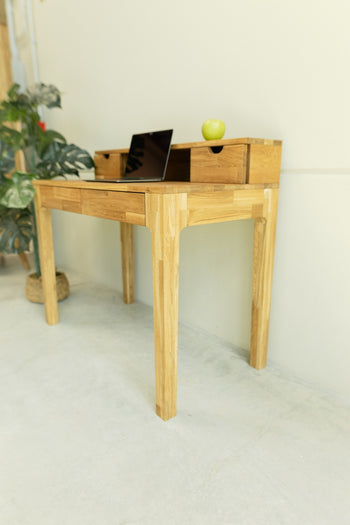 NordicStory Mesa escritorio de madera maciza sostenible de roble