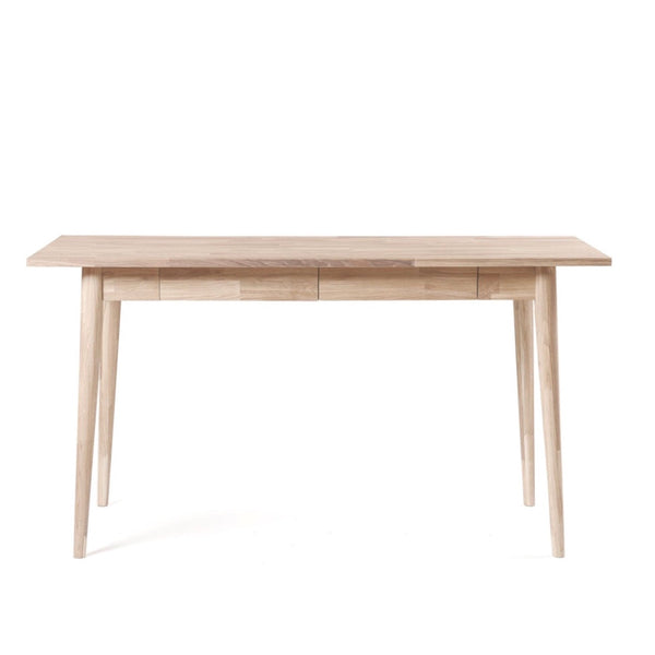 NordicStory Mesa escritorio de madera maciza de roble