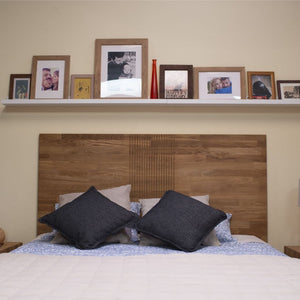  NordicStory Cabecero de madera maciza de roble
