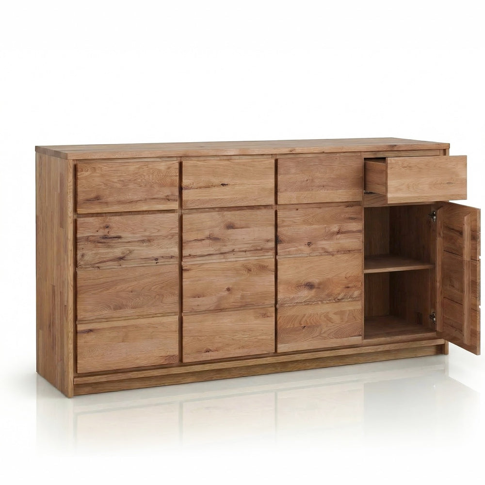 Sideboard aus massivem Oregon-Eichenholz 4.4 | NordicStory