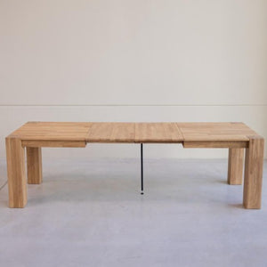 NordicStory Conjunto mesa de madera maciza Ontario y 6 sillas Provance Roble.Store