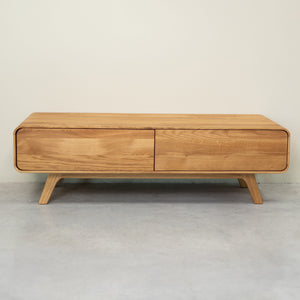 Mueble de TV madera maciza de roble