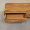 NordicStory Aparador de madera maciza roble Geneva, 120 x 45 x 36,5 cm.