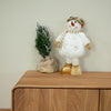 NordicStory Aparador de madera maciza roble Geneva 1, 90 x 45 x 86 cm.