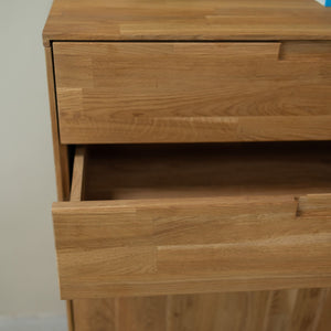 NordicStory Sinfonier Cómoda de madera maciza de roble Escandi 2 Roble.Store