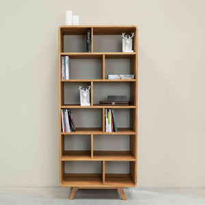 Roble.Store librería estantería de madera maciza
