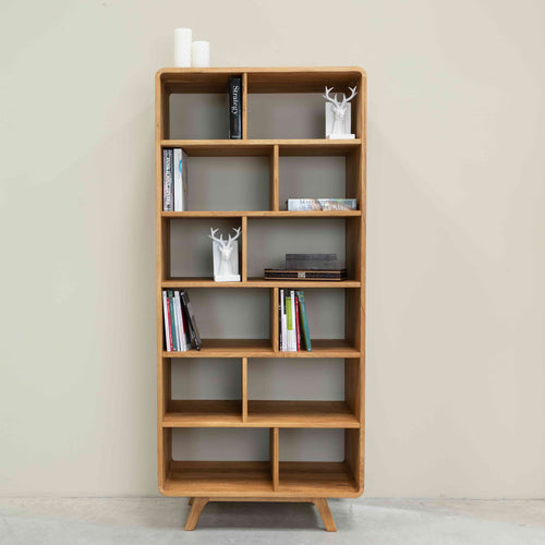 Roble.Store librería estantería de madera maciza