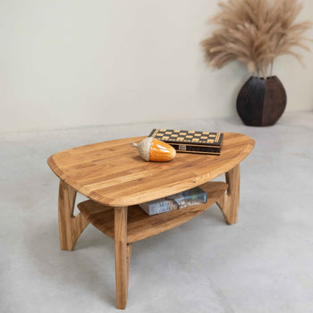 Roble.Store Mesa de centro de madera maciza de roble