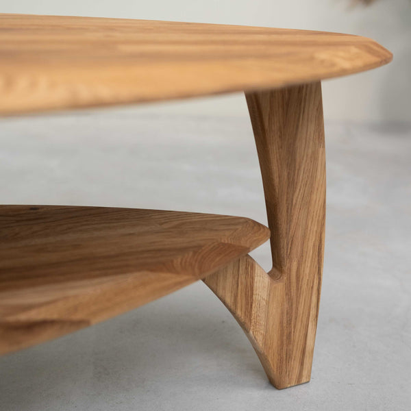 Roble.Store Mesa de centro de madera maciza de roble