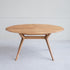 NordicStory Mesa extensible de comedor de madera maciza de roble Carmen