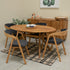 NordicStory Mesa extensible de comedor de madera maciza de roble Carmen Roble.Store