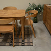 Pack de 2 o 4 Sillas de Comedor de Madera Maciza de Roble Knut | VESKOR