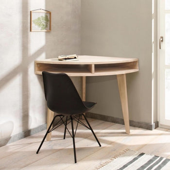 Mesa escritorio de madera maciza roble NordicStory