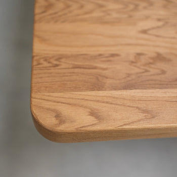 NordicStory Mesa de comedor extensible de madera maciza roble Bremen, 160-250 x 90 x 75 cm.