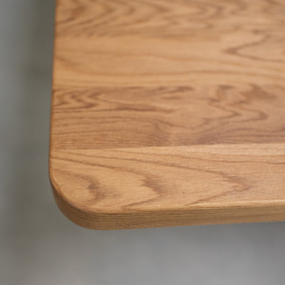 NordicStory Mesa de comedor extensible de madera maciza roble Bremen, 160-250 x 90 x 75 cm.