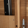 NordicStory Mesa de comedor extensible de madera maciza roble Bremen, 160-250 x 90 x 75 cm.