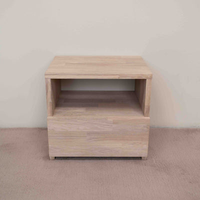 Roble.Store Mesita de noche de madera maciza de roble