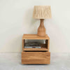 Roble.Store Mesita de noche de madera maciza de roble