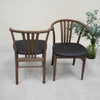 VESKOR Pack de 2 o 4 Sillas de Comedor de Madera Maciza de Roble Dagmar