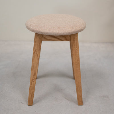 NordicStory Pack de 2 o 4 Taburetes de Comedor de Madera Maciza Diana, tapizado