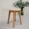 NordicStory Pack de 2 o 4 Taburetes de Comedor de Madera Maciza Diana, tapizado