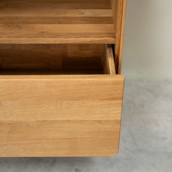 Roble.Store vitrina de madera maciza roble