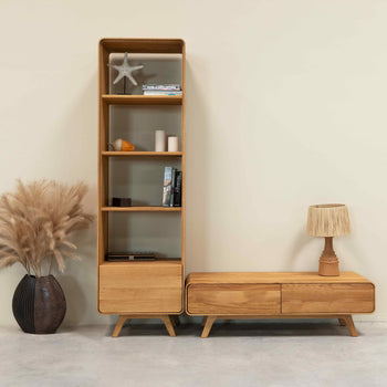 Roble.Store vitrina de madera maciza roble