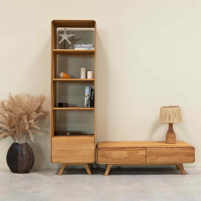 Roble.Store vitrina de madera maciza roble