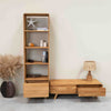 Roble.Store vitrina de madera maciza roble