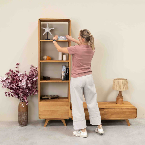 Roble.Store vitrina de madera maciza roble