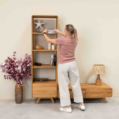 Roble.Store vitrina de madera maciza roble