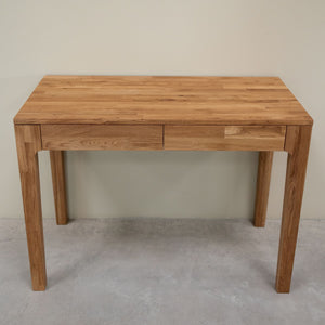 Mesa escritorio de madera maciza de roble Axel I 105 x 55 x 76 cm. | NordicStory