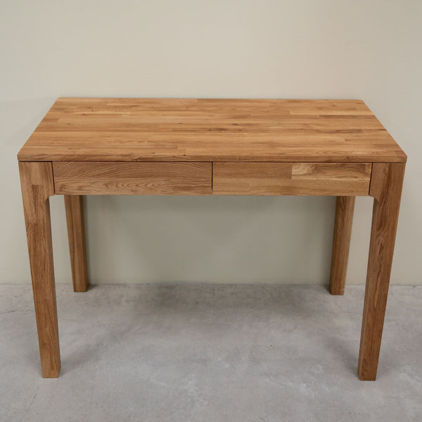 Mesa escritorio de madera maciza de roble Axel I 105 x 55 x 76 cm. | NordicStory