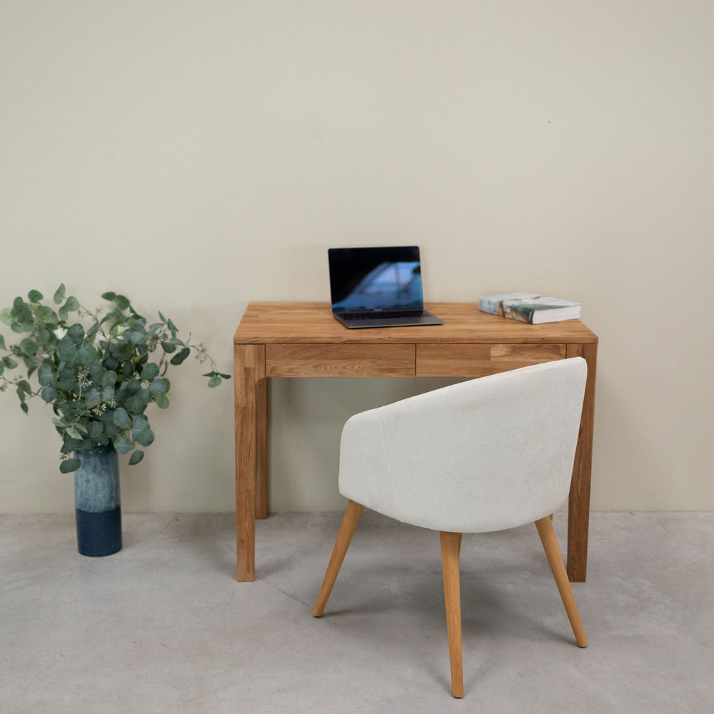 Mesa escritorio de madera maciza de roble Axel I NordicStory RobleStore