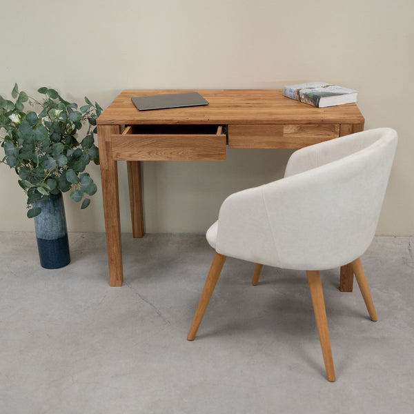 Mesa escritorio de madera maciza de roble Axel I NordicStory RobleStore