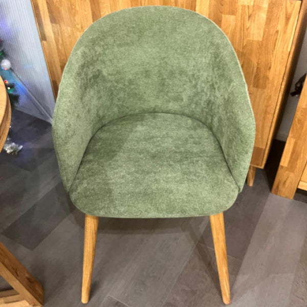 Sillón de roble macizo Ana com tapizado | VESKOR