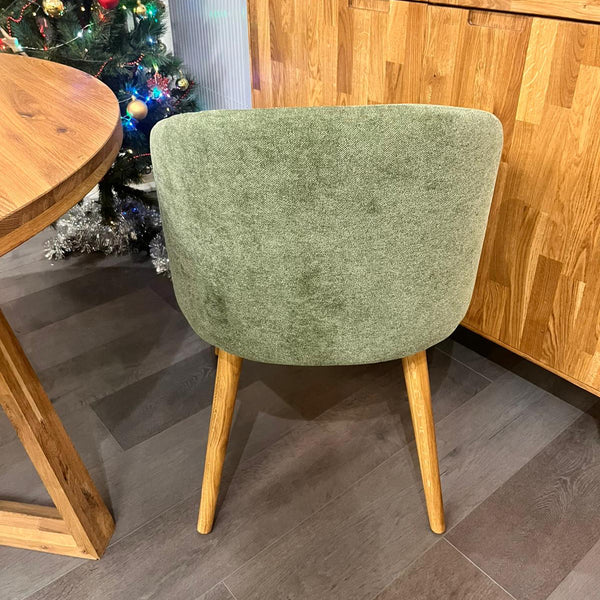 Sillón de roble macizo Ana com tapizado | VESKOR